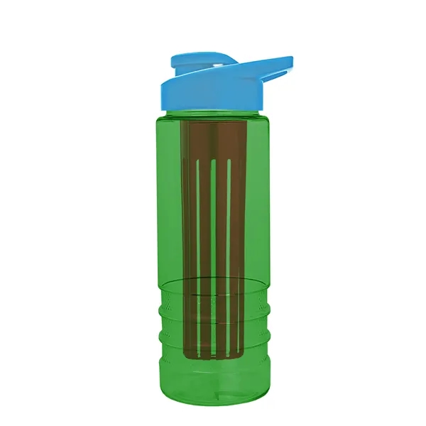 Salute Infuser - 24 oz. Bottle with Drink-Thru Lid... from ASI 40480 Koozie Group