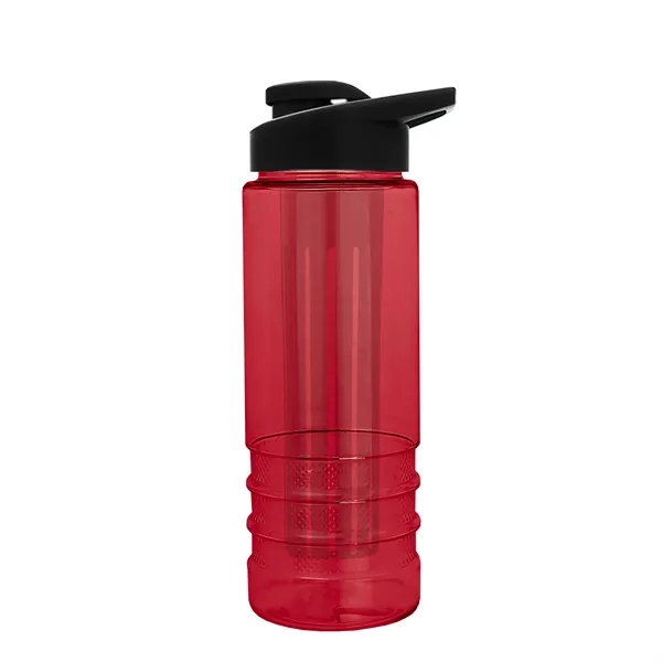 Salute Infuser - 24 oz. Bottle with Drink-Thru Lid... from ASI 40480 Koozie Group