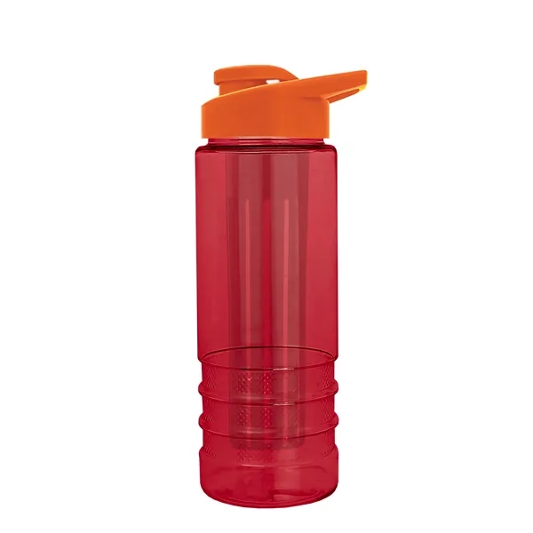 Salute Infuser - 24 oz. Bottle with Drink-Thru Lid... from ASI 40480 Koozie Group