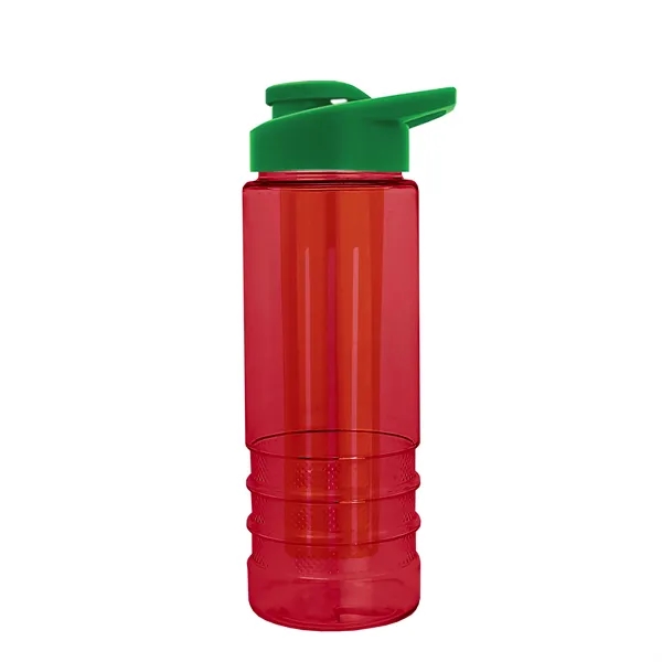 Salute Infuser - 24 oz. Bottle with Drink-Thru Lid... from ASI 40480 Koozie Group