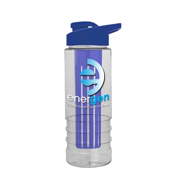 Salute Infuser - 24 oz. Bottle with Drink-Thru Lid... from ASI 40480 Koozie Group