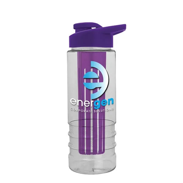 Salute Infuser - 24 oz. Bottle with Drink-Thru Lid... from ASI 40480 Koozie Group