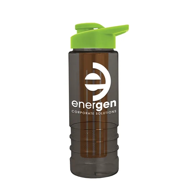 Salute Infuser - 24 oz. Bottle with Drink-Thru Lid... from ASI 40480 Koozie Group