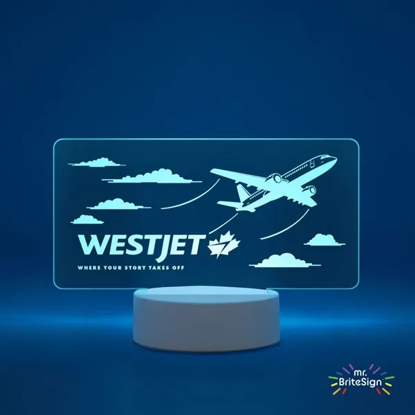 mr.BriteAward LED Acrylic Award - Horiz... from ASI 84592 St Regis Group