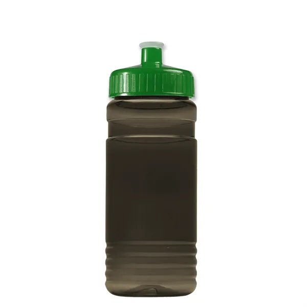 Transparent sports bottle, 20 oz. Straight-wall design with Push-Pull lid. Molded... from ASI 40480 Koozie Group