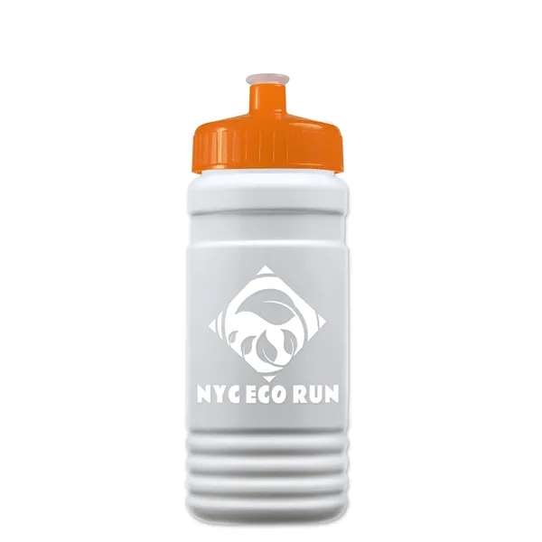 Transparent sports bottle, 20 oz. Straight-wall design with Push-Pull lid. Molded... from ASI 40480 Koozie Group