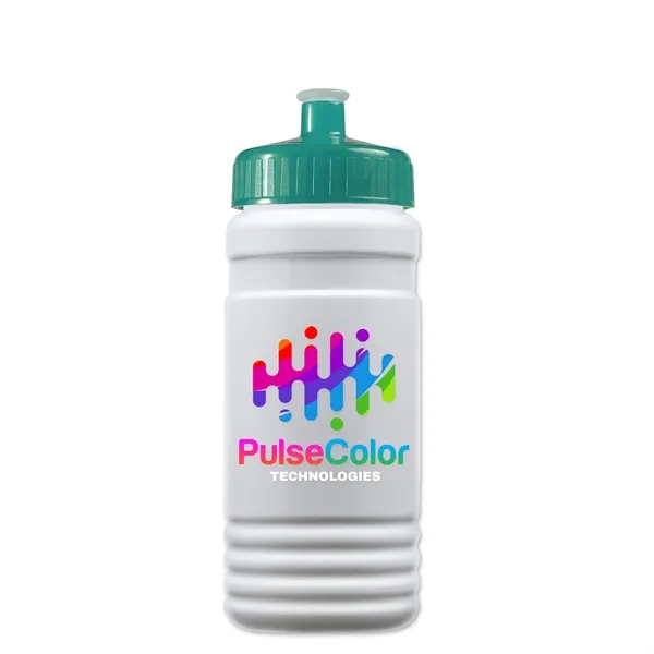 Transparent sports bottle, 20 oz. Straight-wall design with Push-Pull lid. Molded... from ASI 40480 Koozie Group