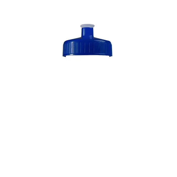 Transparent sports bottle, 20 oz. Straight-wall design with Push-Pull lid. Molded... from ASI 40480 Koozie Group