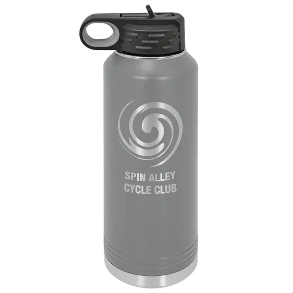Polar Camel 40oz Stainless Steel Water Bottle. Screw on lid with... from ASI 74601 Calico