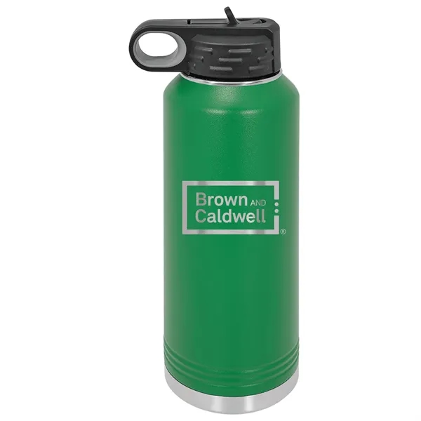 Polar Camel 40oz Stainless Steel Water Bottle. Screw on lid with... from ASI 74601 Calico