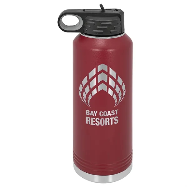 Polar Camel 40oz Stainless Steel Water Bottle. Screw on lid with... from ASI 74601 Calico