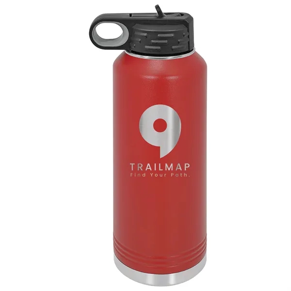 Polar Camel 40oz Stainless Steel Water Bottle. Screw on lid with... from ASI 74601 Calico