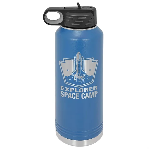 Polar Camel 40oz Stainless Steel Water Bottle. Screw on lid with... from ASI 74601 Calico
