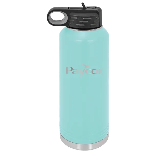 Polar Camel 40oz Stainless Steel Water Bottle. Screw on lid with... from ASI 74601 Calico