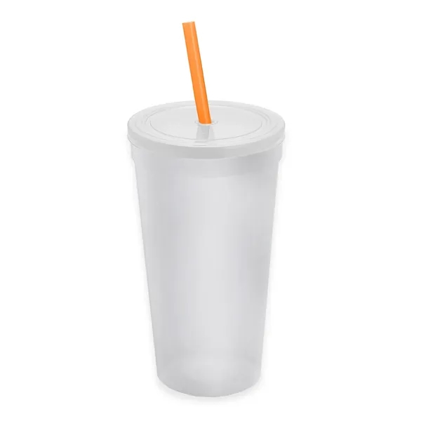 24 Oz. Stadium Cup With Straw And Lid... from ASI 40480 Koozie Group