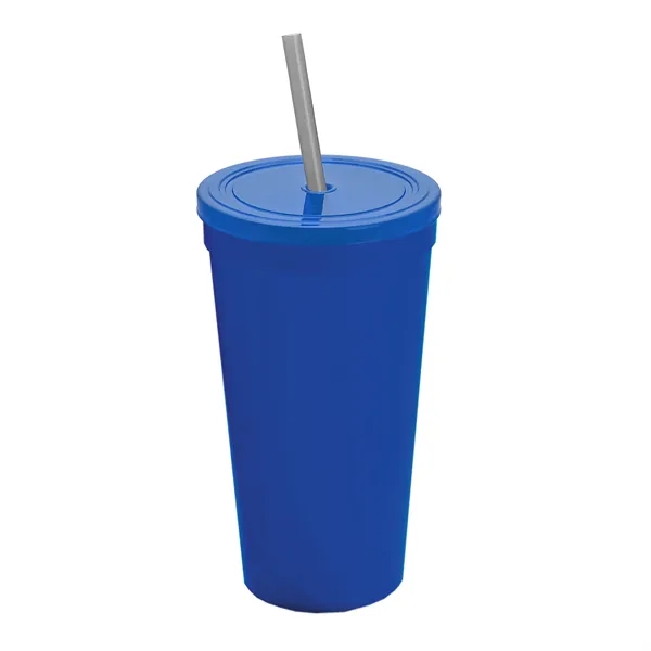 24 Oz. Stadium Cup With Straw And Lid... from ASI 40480 Koozie Group