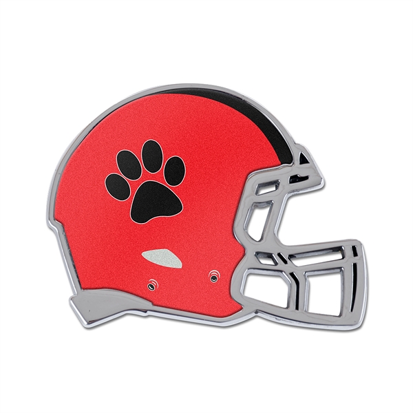 Chrome stock shape shiny metallic auto emblem that's like a hood... from ASI 66390 LarLu