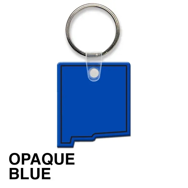 Key tag - New Mexico - spot color. Flexible; 17 colors;... from ASI 80210 Quikey Mfg Co Inc / Quikey Line