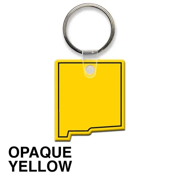 Key tag - New Mexico - spot color. Flexible; 17 colors;... from ASI 80210 Quikey Mfg Co Inc / Quikey Line