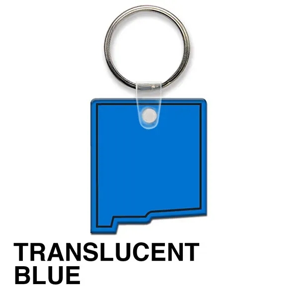 Key tag - New Mexico - spot color. Flexible; 17 colors;... from ASI 80210 Quikey Mfg Co Inc / Quikey Line