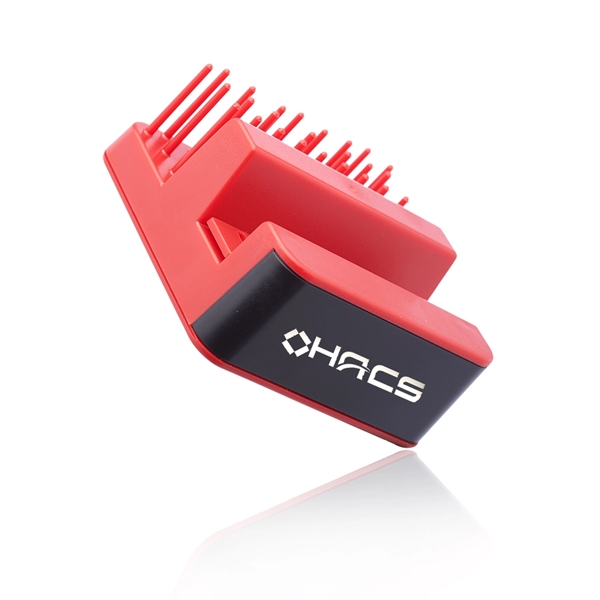 Plastic phone stand with lights that are activated when phone is... from ASI 39552 BEL Promo