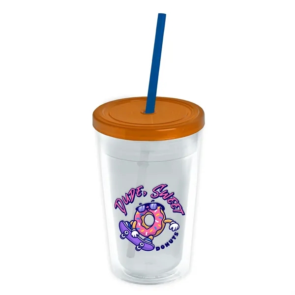 16 oz Double-Wall Insulated Transparent Tumblers... from ASI 40480 Koozie Group
