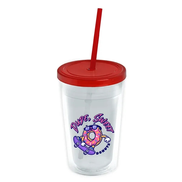16 oz Double-Wall Insulated Transparent Tumblers... from ASI 40480 Koozie Group