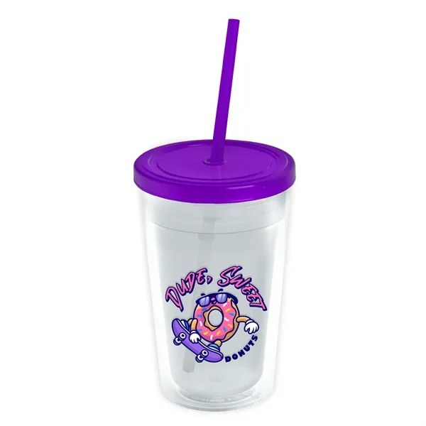 16 oz Double-Wall Insulated Transparent Tumblers... from ASI 40480 Koozie Group