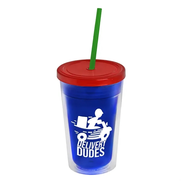 16 oz Double-Wall Insulated Transparent Tumblers... from ASI 40480 Koozie Group