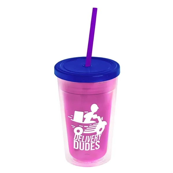 16 oz Double-Wall Insulated Transparent Tumblers... from ASI 40480 Koozie Group