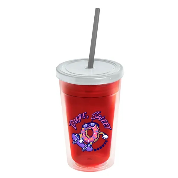 16 oz Double-Wall Insulated Transparent Tumblers... from ASI 40480 Koozie Group