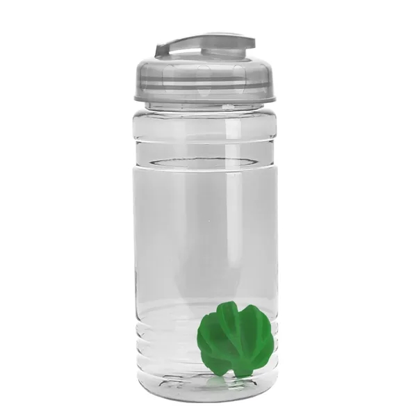 20 oz / 600ml Transparent Shaker Bottle with Mixing Ball and... from ASI 40480 Koozie Group