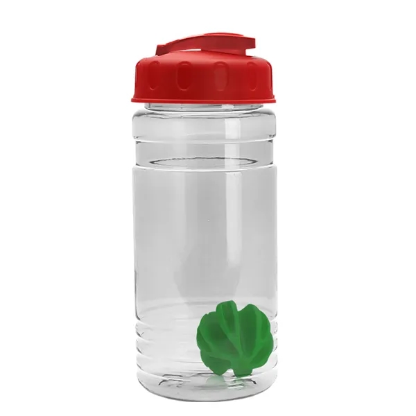 20 oz / 600ml Transparent Shaker Bottle with Mixing Ball and... from ASI 40480 Koozie Group