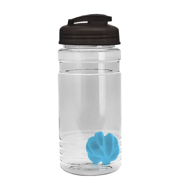 20 oz / 600ml Transparent Shaker Bottle with Mixing Ball and... from ASI 40480 Koozie Group