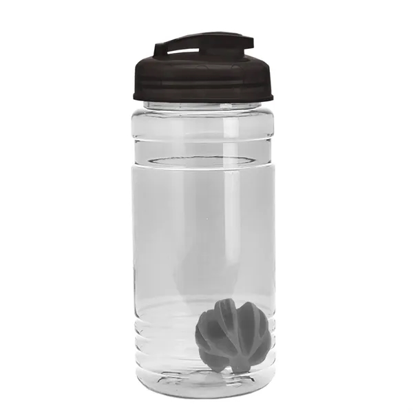 20 oz / 600ml Transparent Shaker Bottle with Mixing Ball and... from ASI 40480 Koozie Group