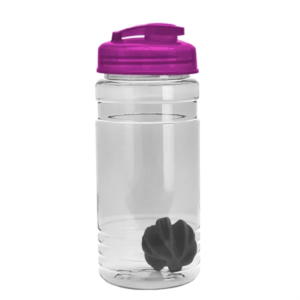20 oz / 600ml Transparent Shaker Bottle with Mixing Ball and... from ASI 40480 Koozie Group