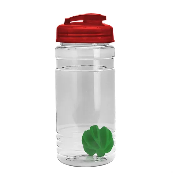 20 oz / 600ml Transparent Shaker Bottle with Mixing Ball and... from ASI 40480 Koozie Group