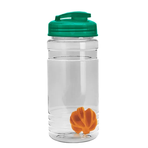 20 oz / 600ml Transparent Shaker Bottle with Mixing Ball and... from ASI 40480 Koozie Group
