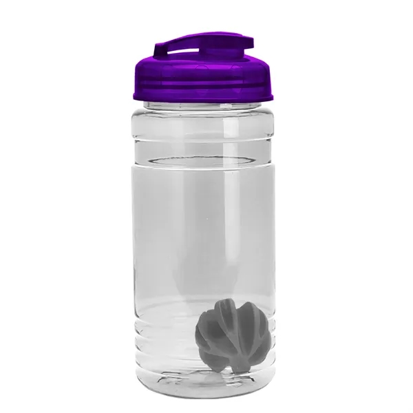 20 oz / 600ml Transparent Shaker Bottle with Mixing Ball and... from ASI 40480 Koozie Group