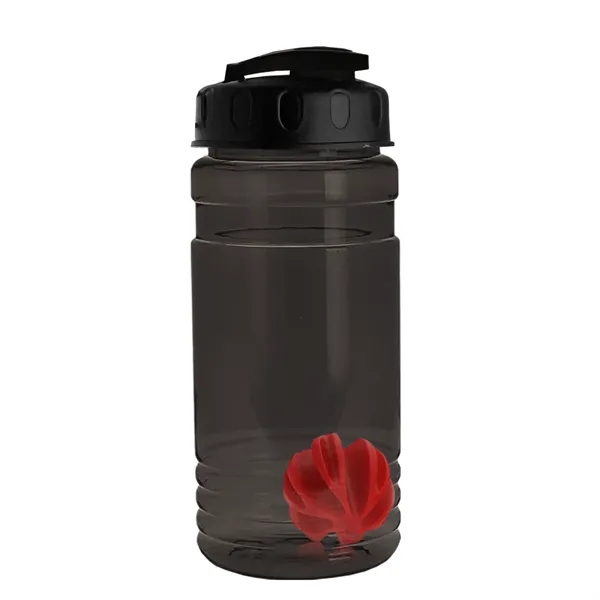 20 oz / 600ml Transparent Shaker Bottle with Mixing Ball and... from ASI 40480 Koozie Group