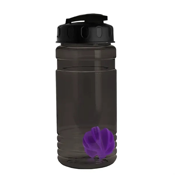 20 oz / 600ml Transparent Shaker Bottle with Mixing Ball and... from ASI 40480 Koozie Group
