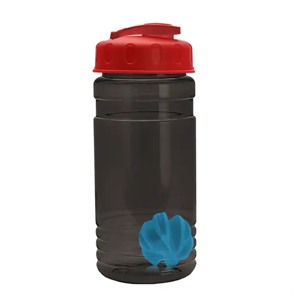 20 oz / 600ml Transparent Shaker Bottle with Mixing Ball and... from ASI 40480 Koozie Group