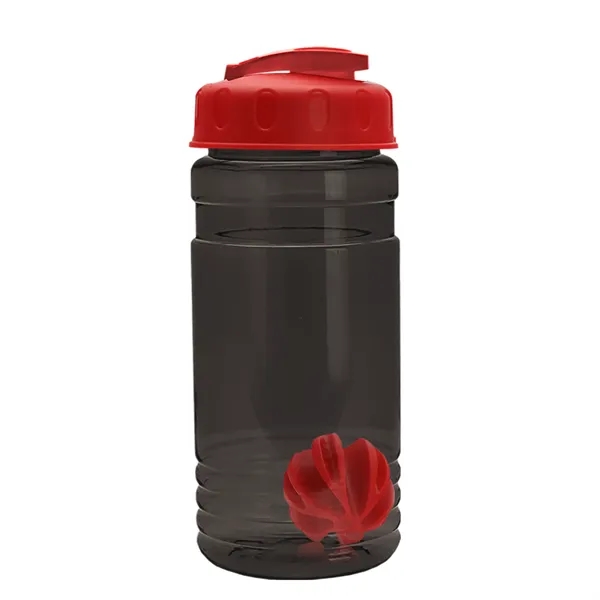 20 oz / 600ml Transparent Shaker Bottle with Mixing Ball and... from ASI 40480 Koozie Group