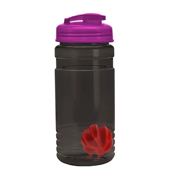 20 oz / 600ml Transparent Shaker Bottle with Mixing Ball and... from ASI 40480 Koozie Group