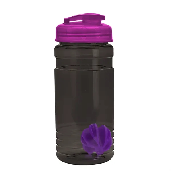 20 oz / 600ml Transparent Shaker Bottle with Mixing Ball and... from ASI 40480 Koozie Group