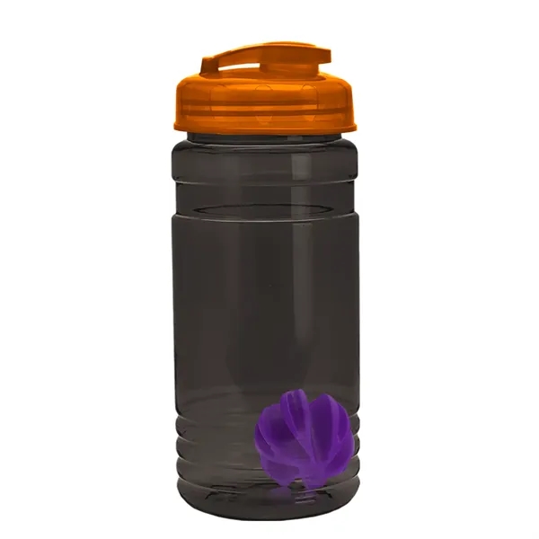 20 oz / 600ml Transparent Shaker Bottle with Mixing Ball and... from ASI 40480 Koozie Group