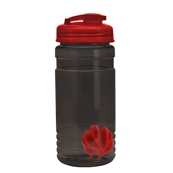 20 oz / 600ml Transparent Shaker Bottle with Mixing Ball and... from ASI 40480 Koozie Group