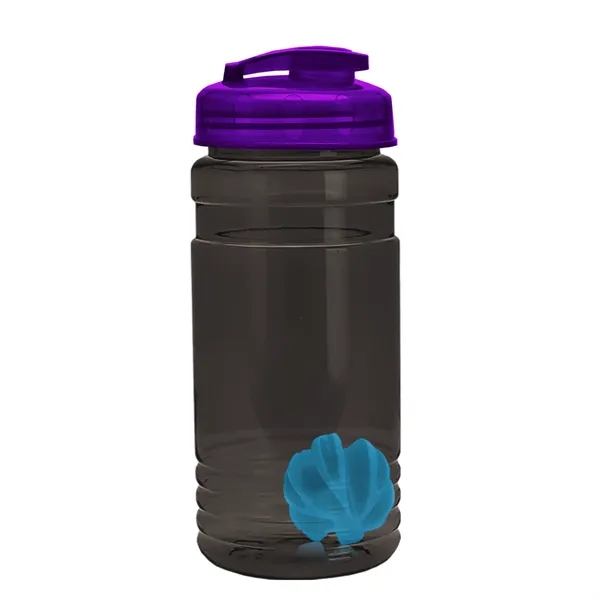 20 oz / 600ml Transparent Shaker Bottle with Mixing Ball and... from ASI 40480 Koozie Group