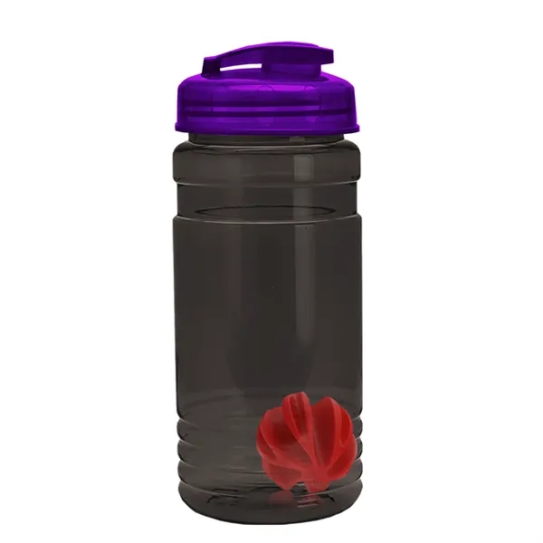 20 oz / 600ml Transparent Shaker Bottle with Mixing Ball and... from ASI 40480 Koozie Group