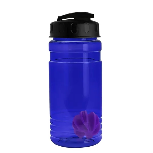 20 oz / 600ml Transparent Shaker Bottle with Mixing Ball and... from ASI 40480 Koozie Group